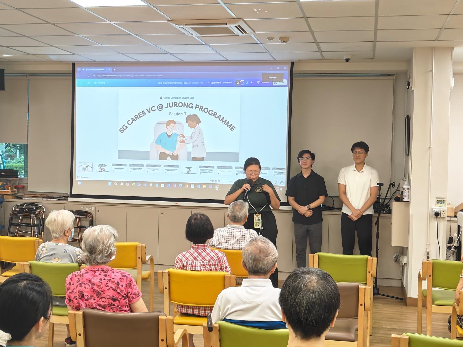 Anti-scam talk for seniors