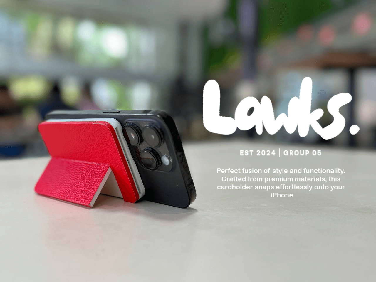 The LAWKS Mini card holder