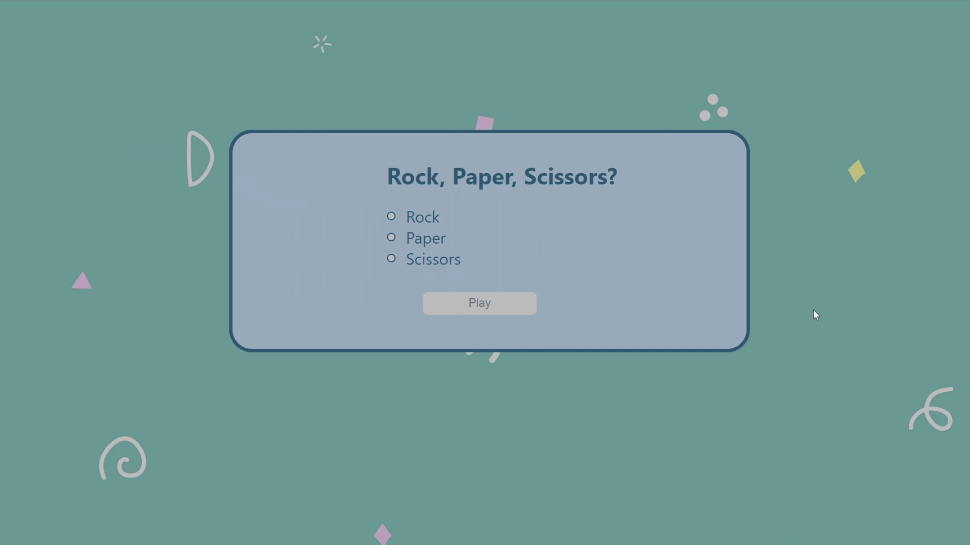 Rock Paper Scissors screenshot