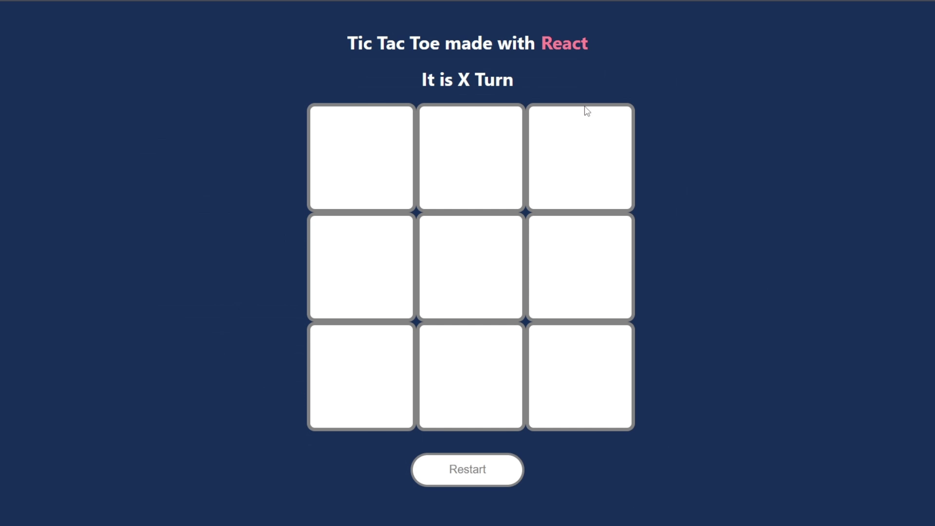 Tic Tac Toe screenshot